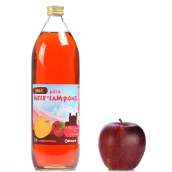 100% Succo di Mela e Lampone 1l