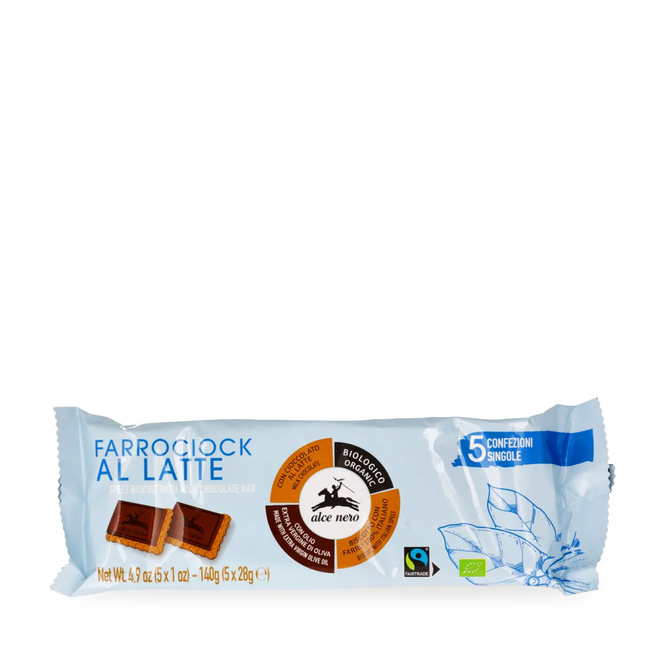 Biscotti Farrociok al Latte BIO 140g