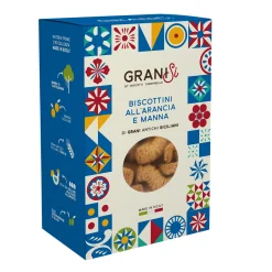 Biscottini all’Arancia e Manna 210g