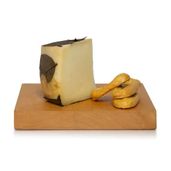 Caciottona di Capra in Foglia di Noce 250g
