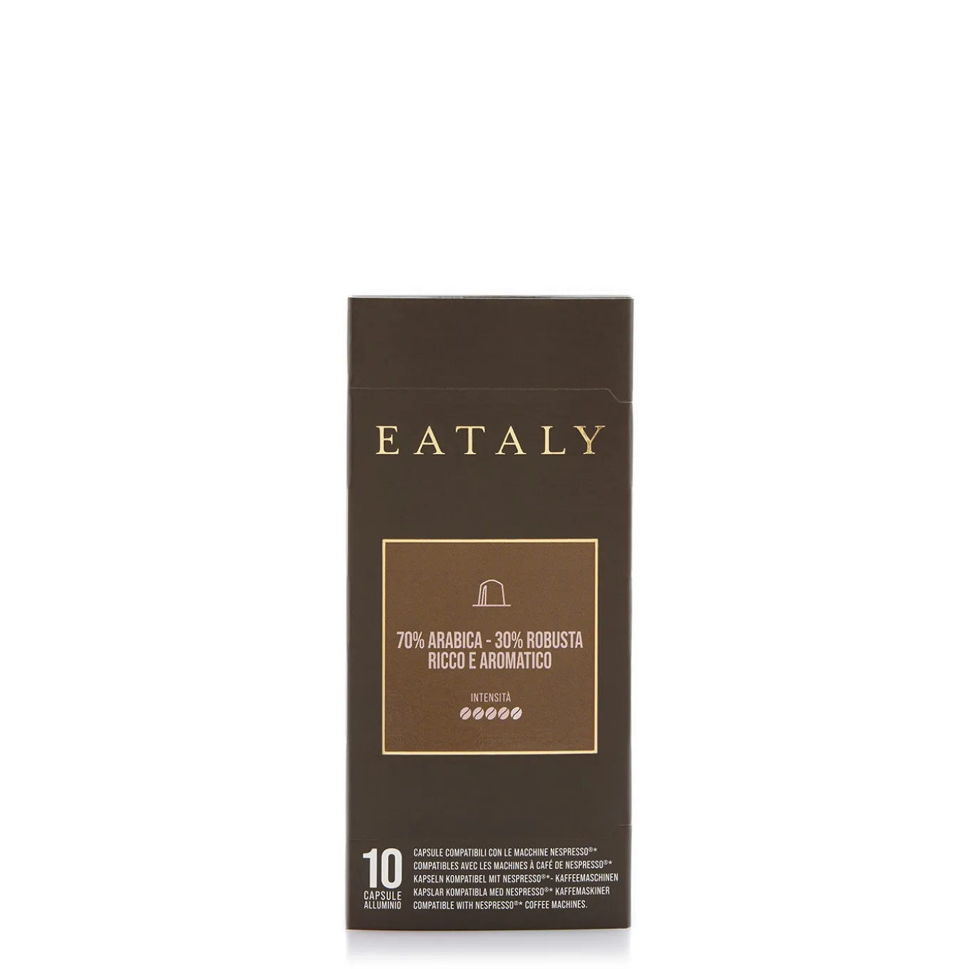 Caffè 70% Arabica e 30% Robusta 10 Capsule 10 capsule