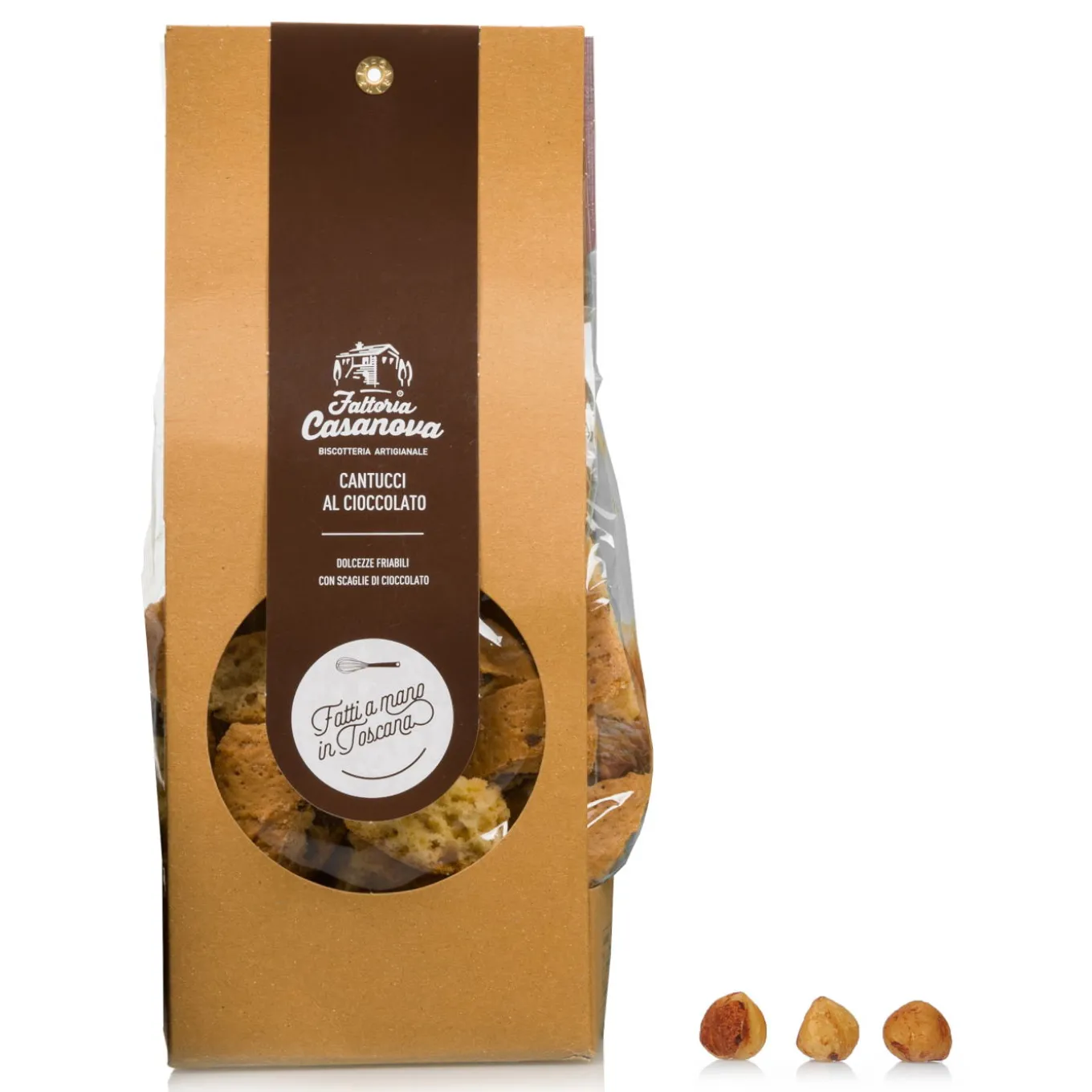 Cantucci con Pezzi di Cioccolato 200g