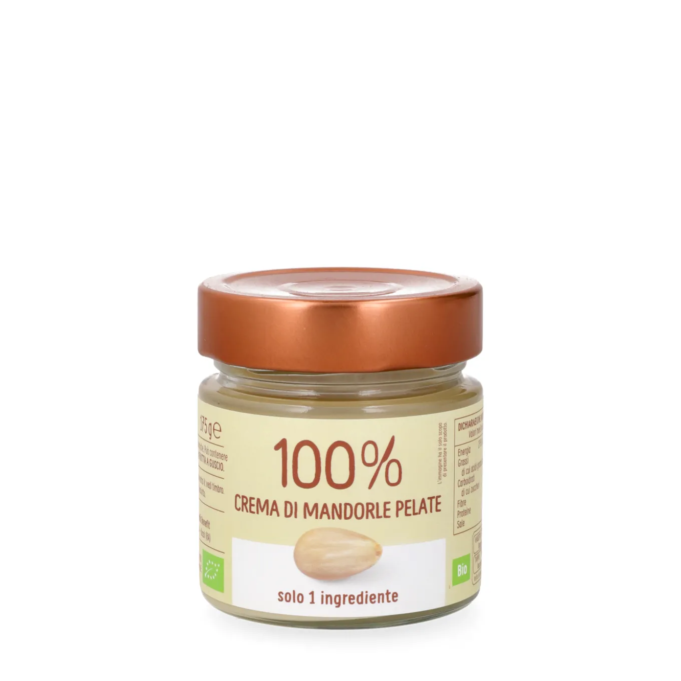 Crema 100% Mandorle BIO 175g