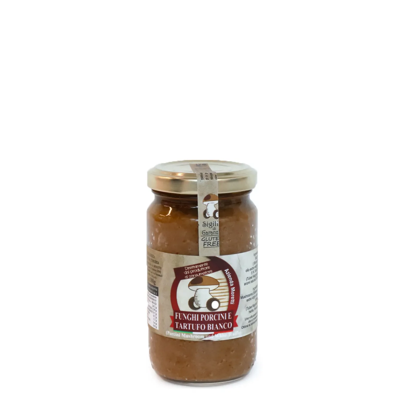 Crema di Funghi Porcini e Tartufo Bianco 180g