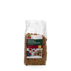 Crunchy Avena Frutti Rossi BIO 375g