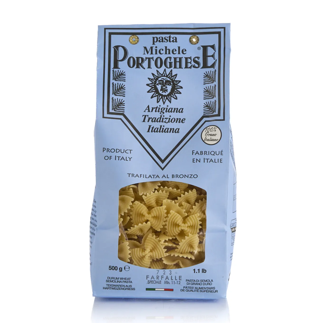 Farfalle di pasta di semola di grano duro 500g