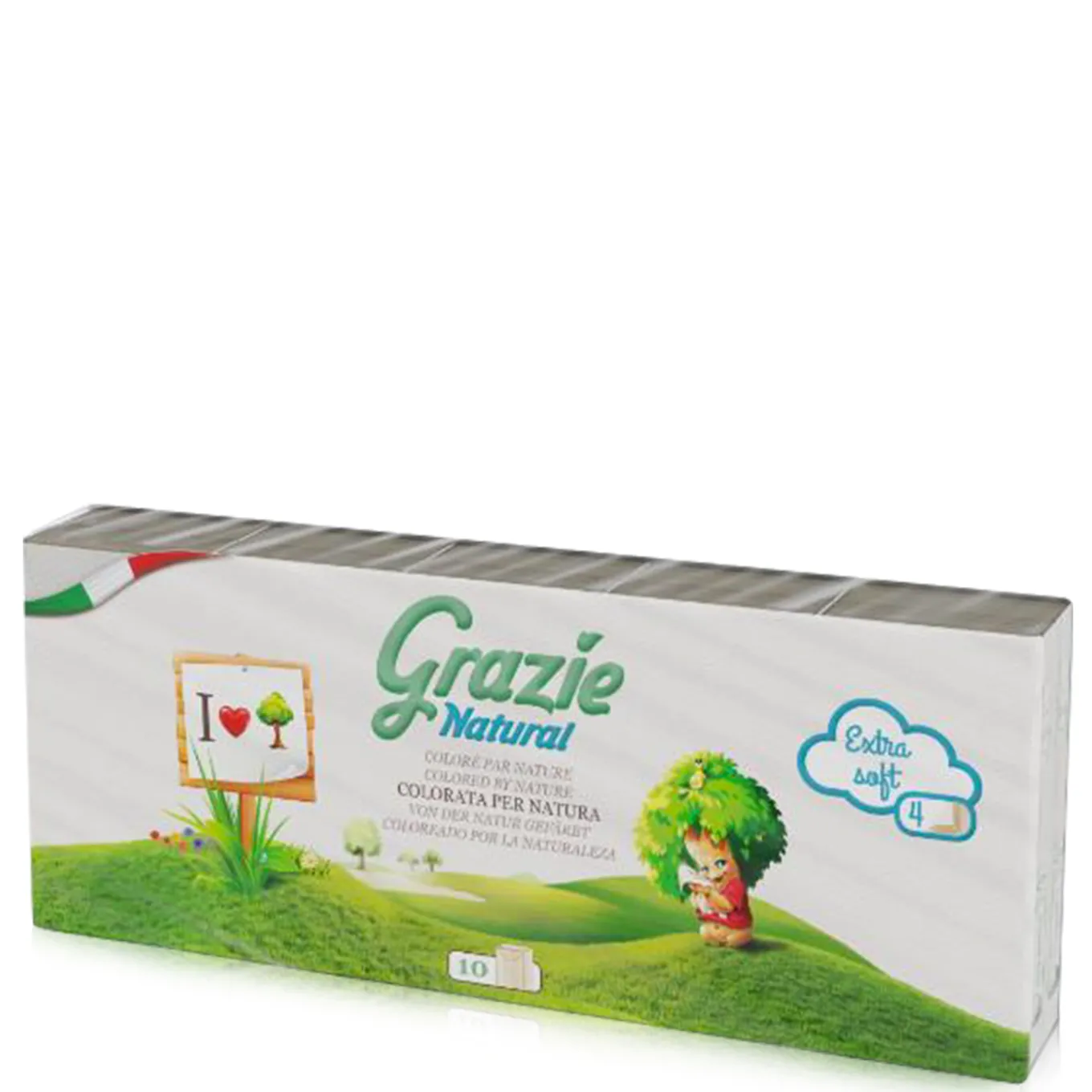 Fazzoletti 4 Veli 10pz.