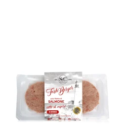 Fishburger di Salmone 160g
