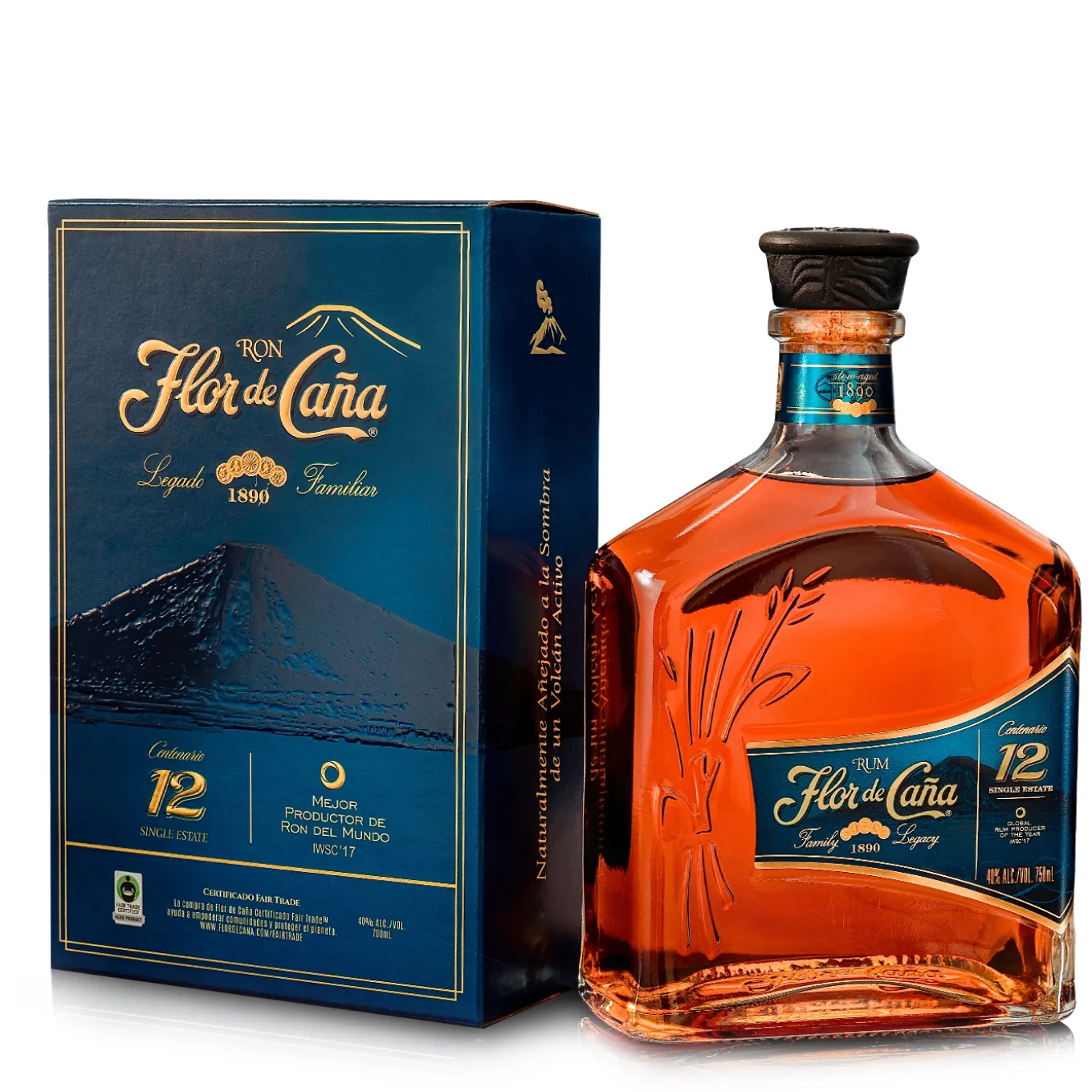 Flor de Caña 12 Year Rum 0,70l