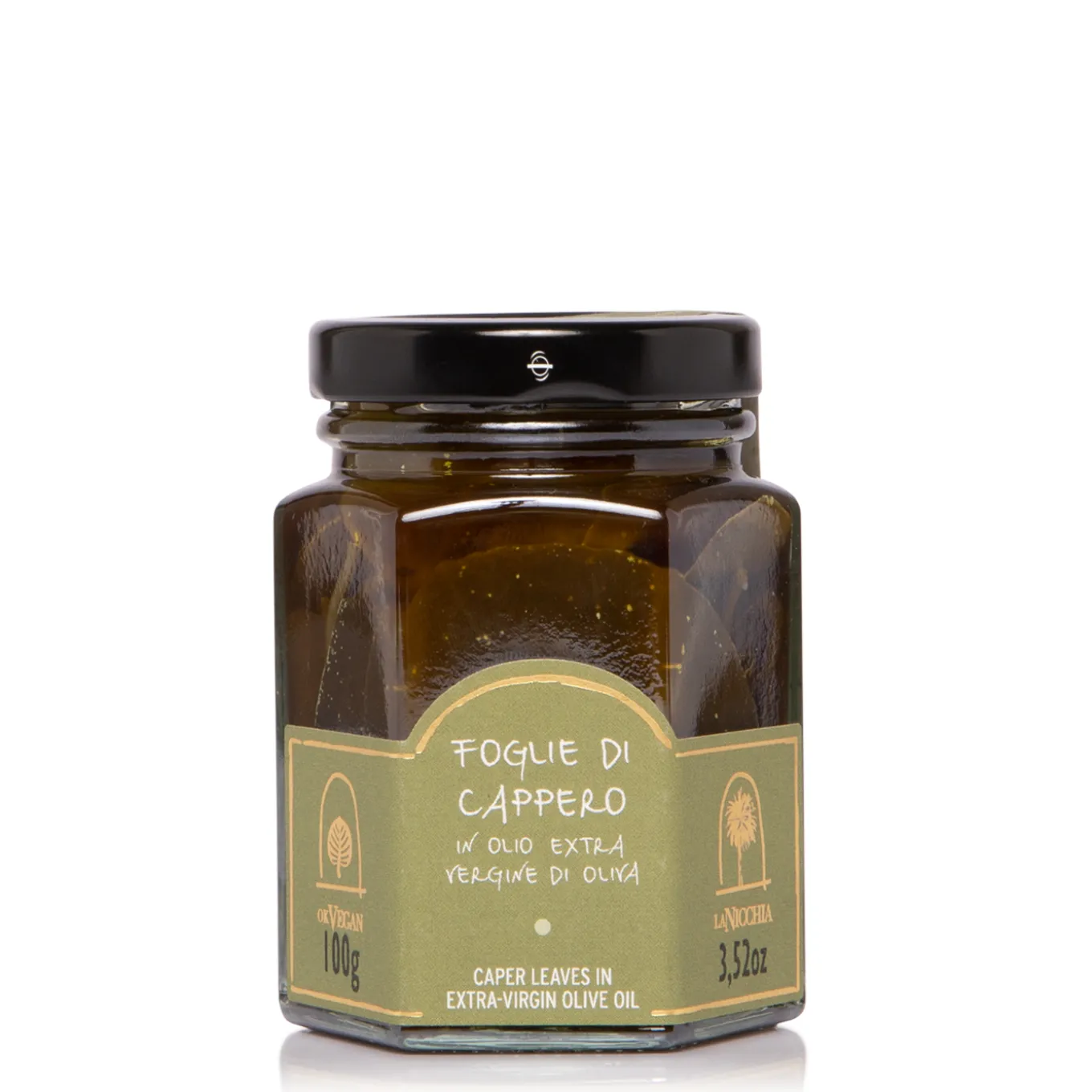 Foglie di Cappero in Olio Extravergine d'Oliva 100g