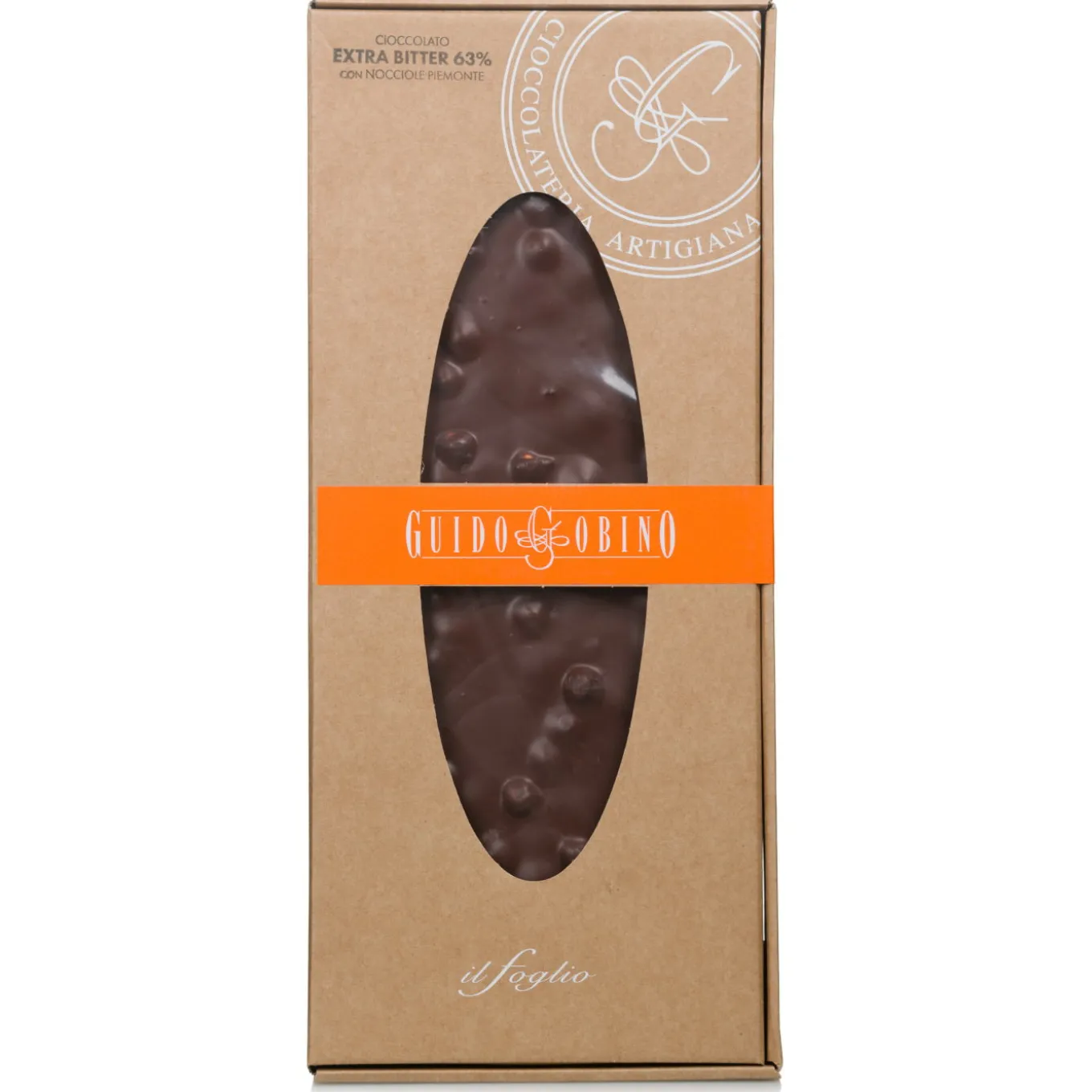Foglio Nocciolato Extra Bitter 63% 1kg