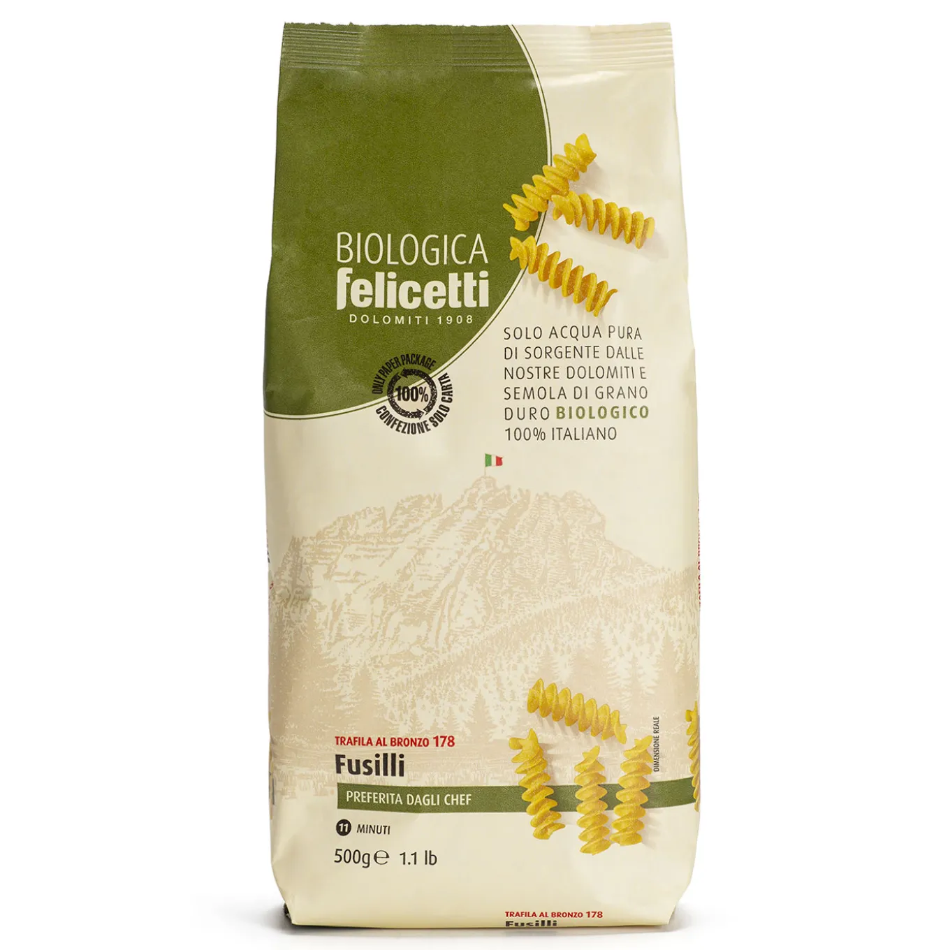 Fusilli Bio 500g