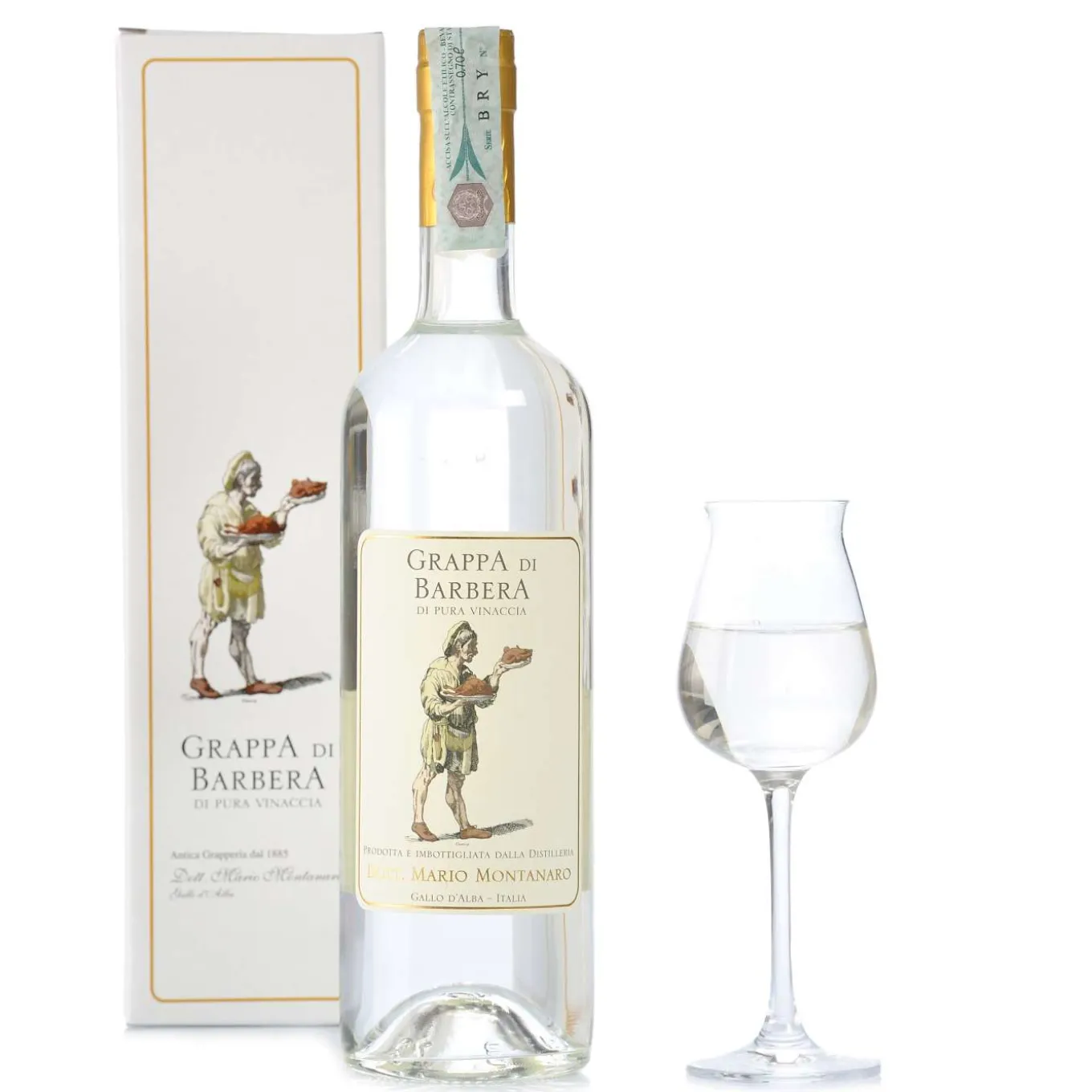 Grappa di Barbera Astucciato 0,7l