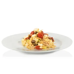 Insalata di Galletto con Pomodorino Secco, Feta e Olive Taggiasche 200g