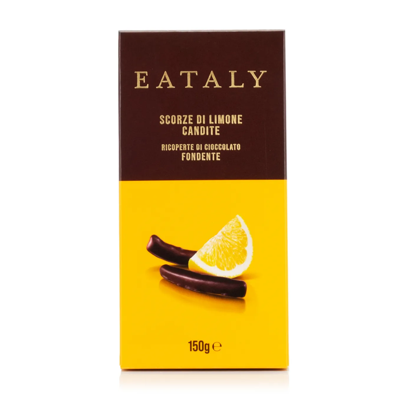 Limone Ricoperto con Cioccolato Fondente 150g