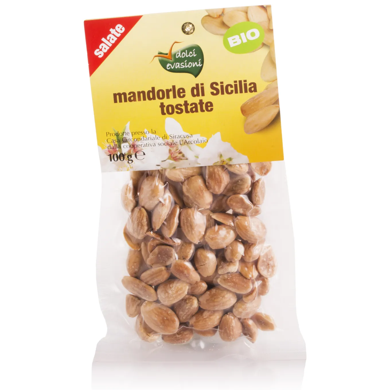Mandorle di Sicilia Salate BIO 100g