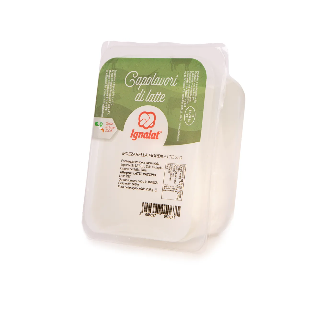 Mozzarella Fior di Latte 250g