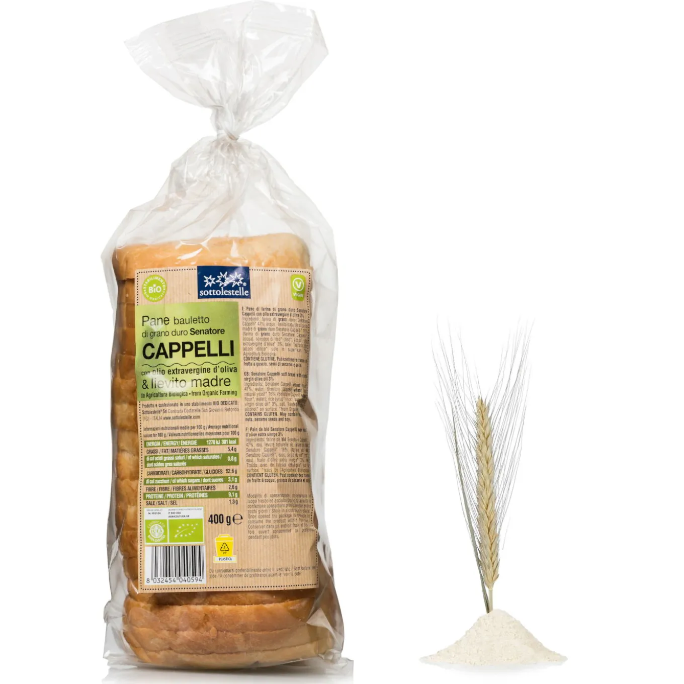 Pan Bauletto Senatore Cappelli 400g