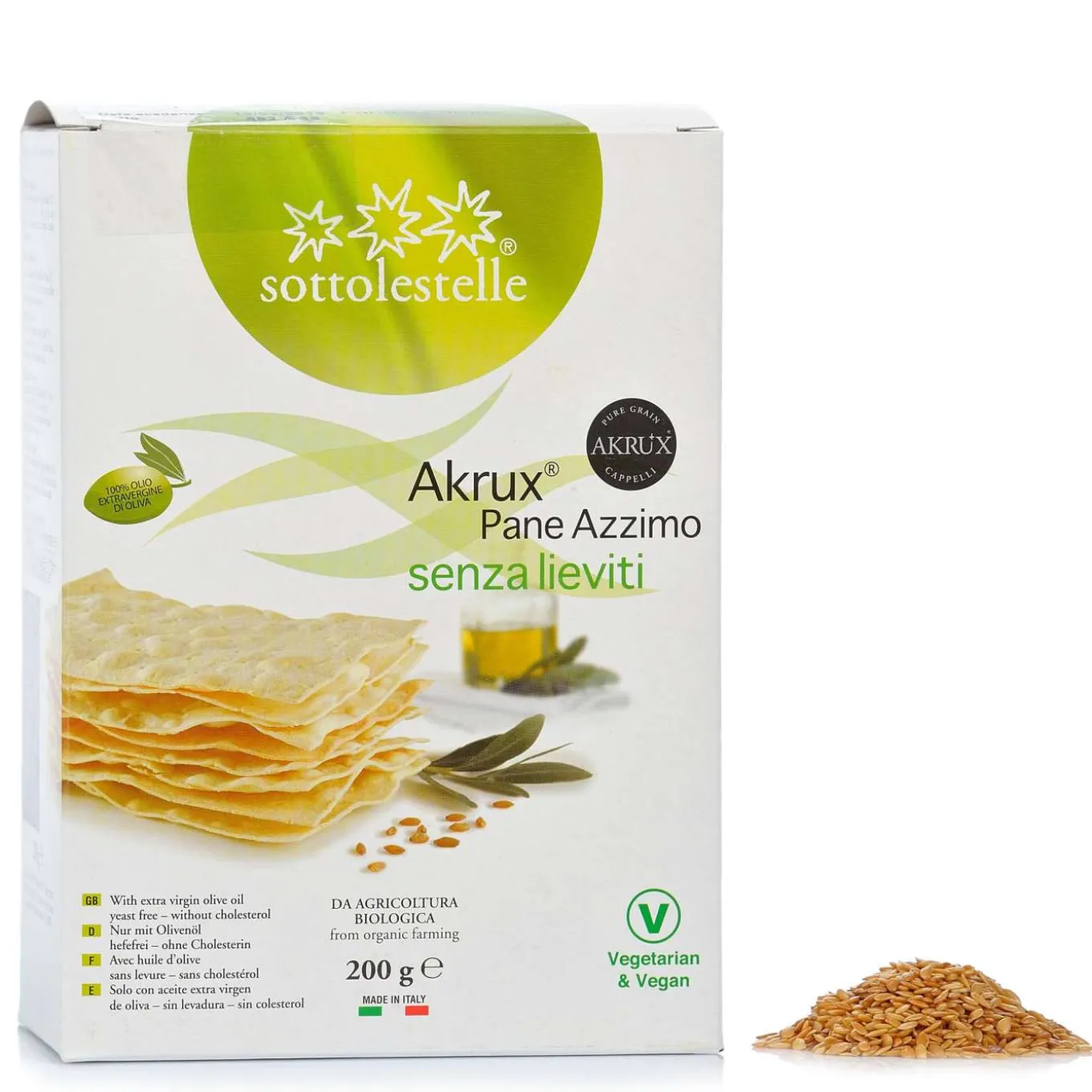 Pane Azzimo Akrux 200g