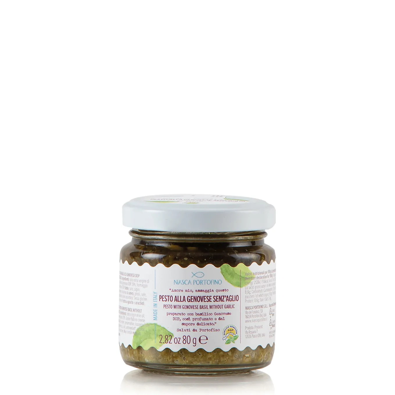 Pesto alla Genovese Senz'Aglio 80g