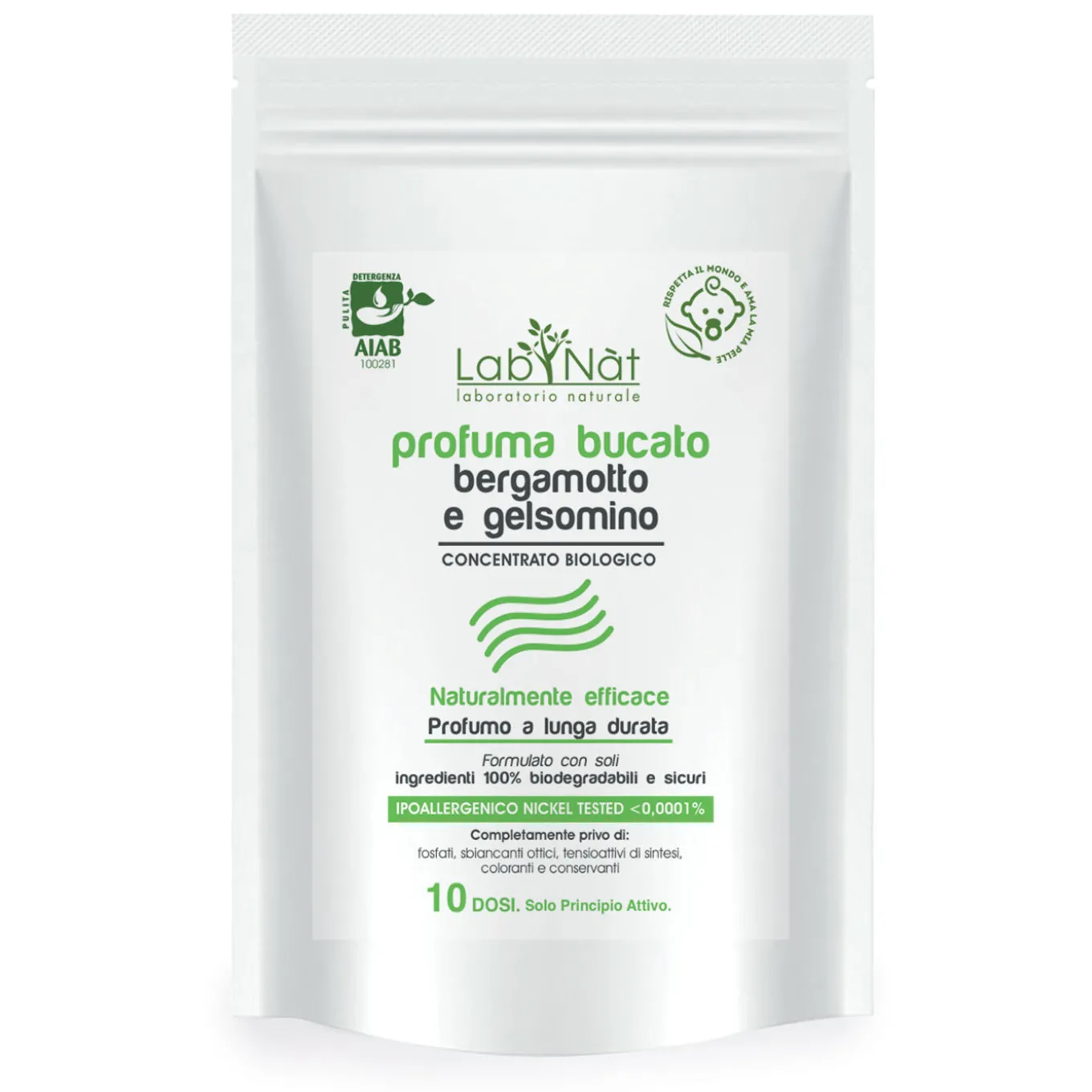 Profuma Bucato al Bergamotto e Gelsomino 120g