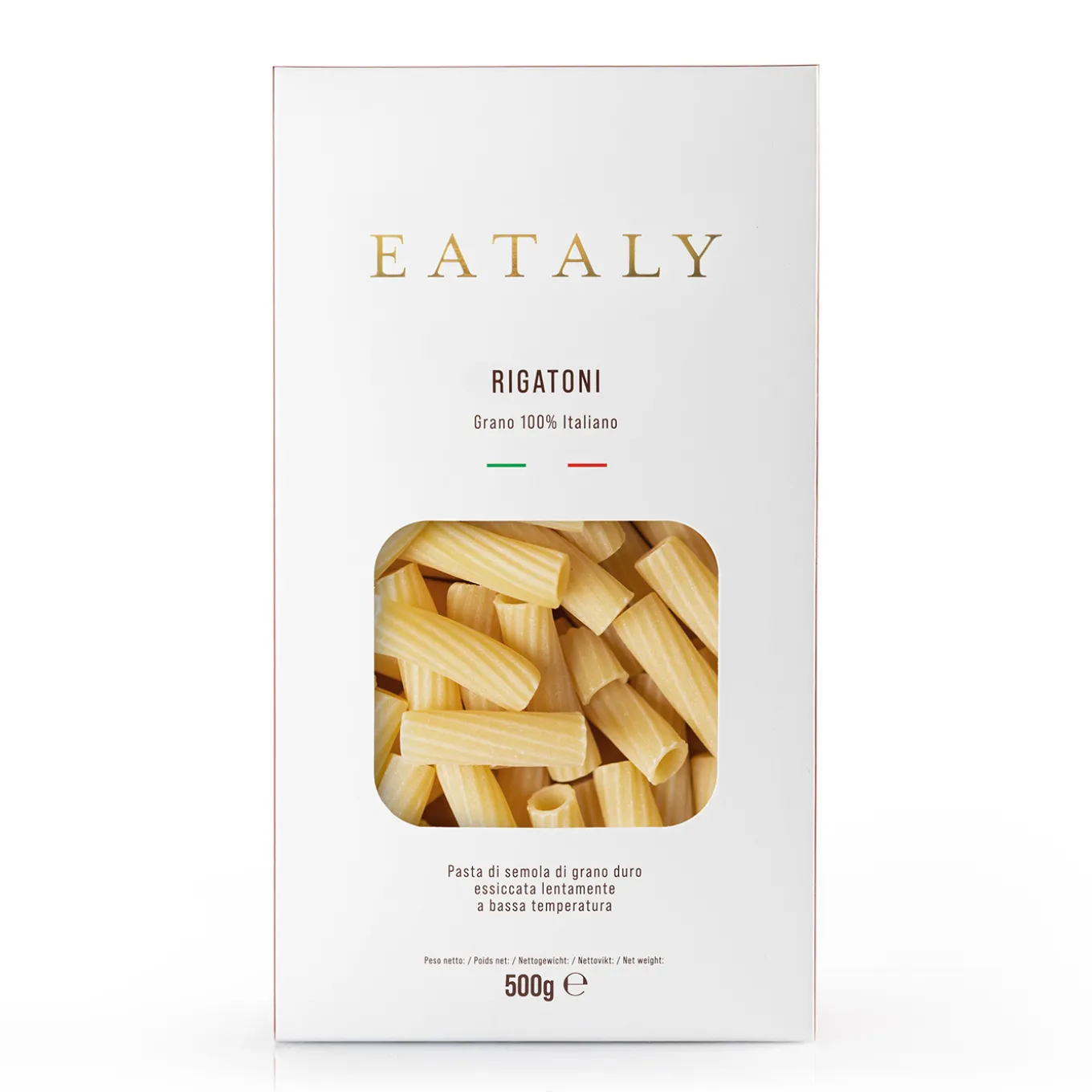 Rigatoni 100% Grano Italiano 500g