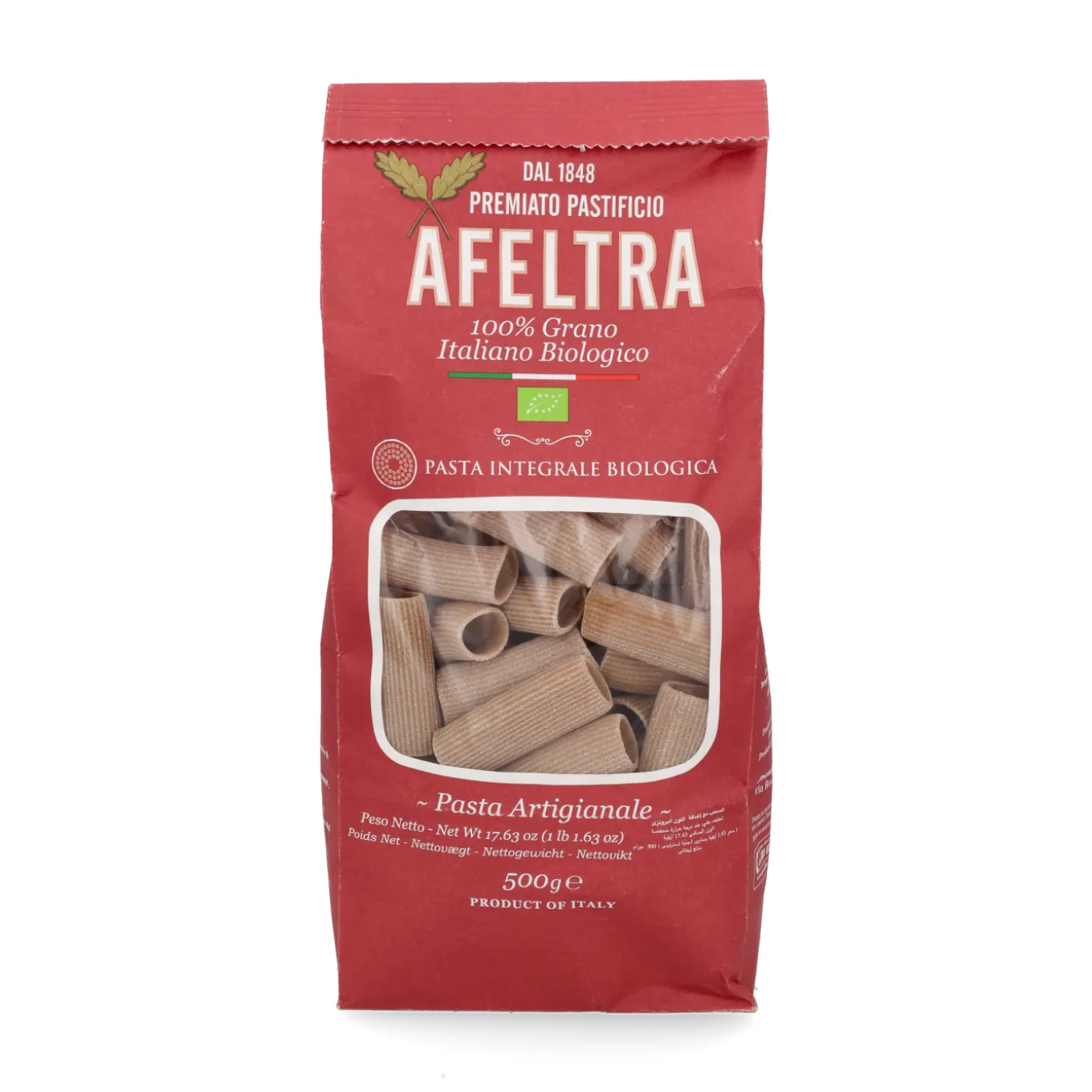 Rigatoni Integrali BIO 500g