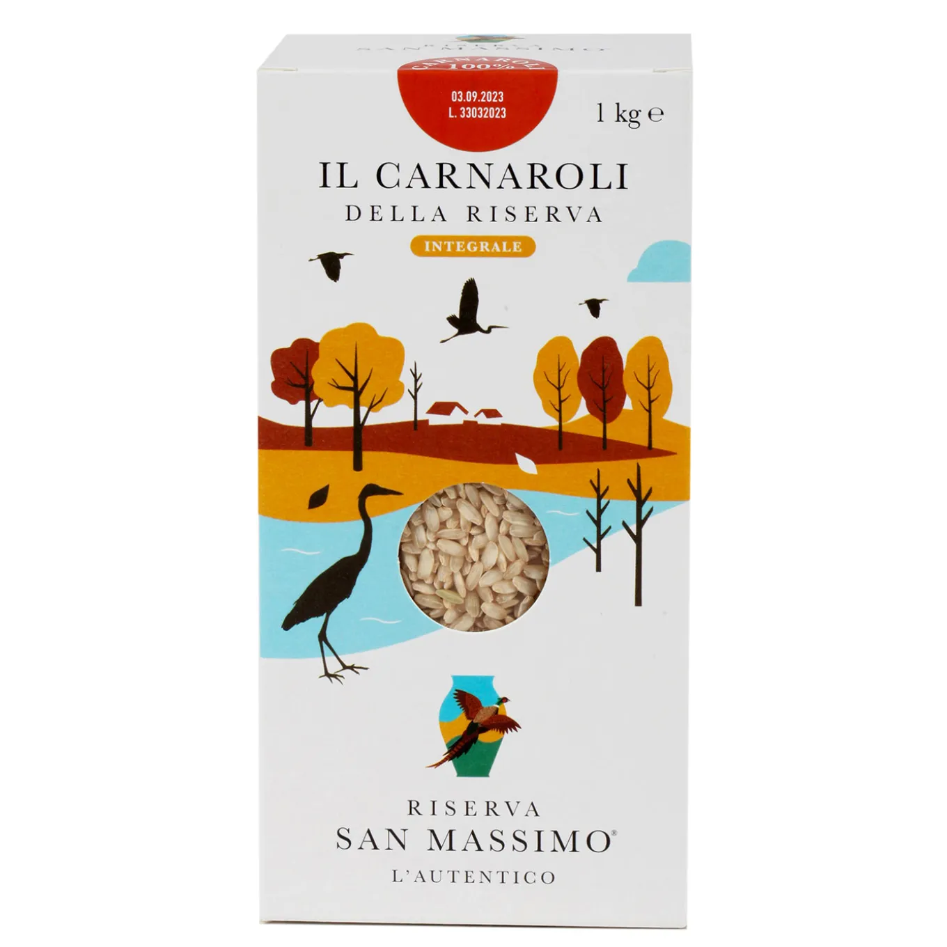Riso Carnaroli Integrale Superfino 1Kg