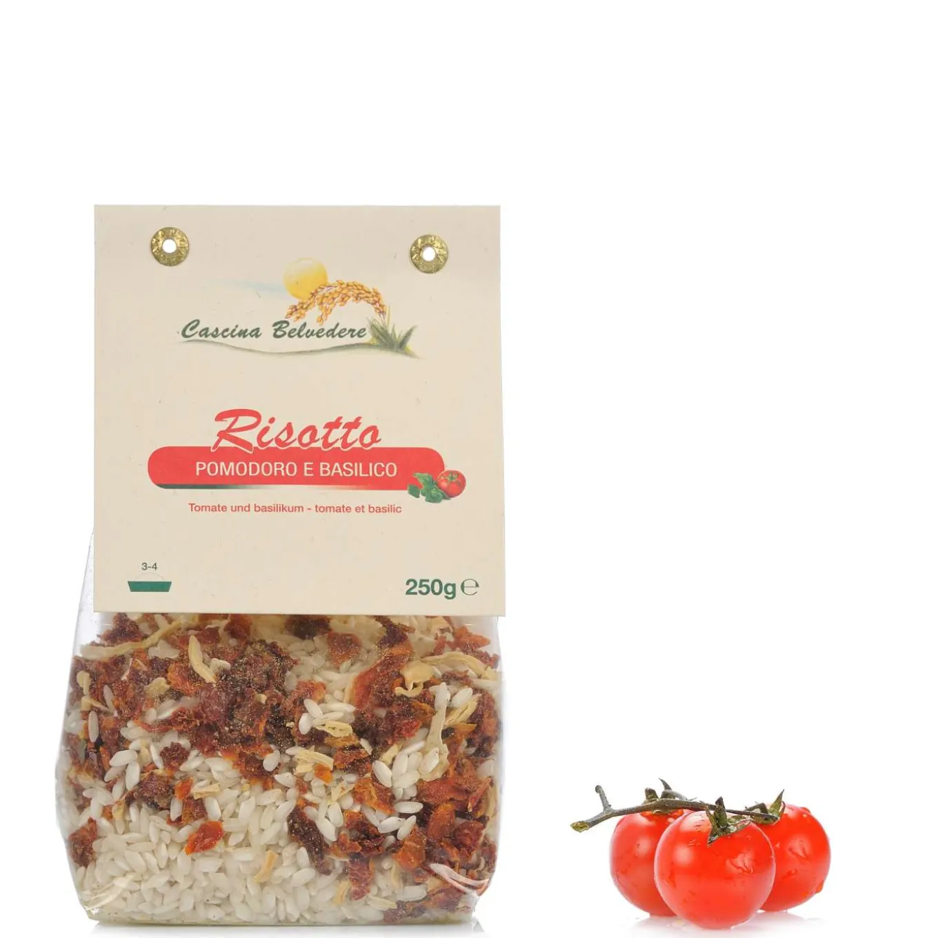 Risotto Pomodoro e Basilico 250g