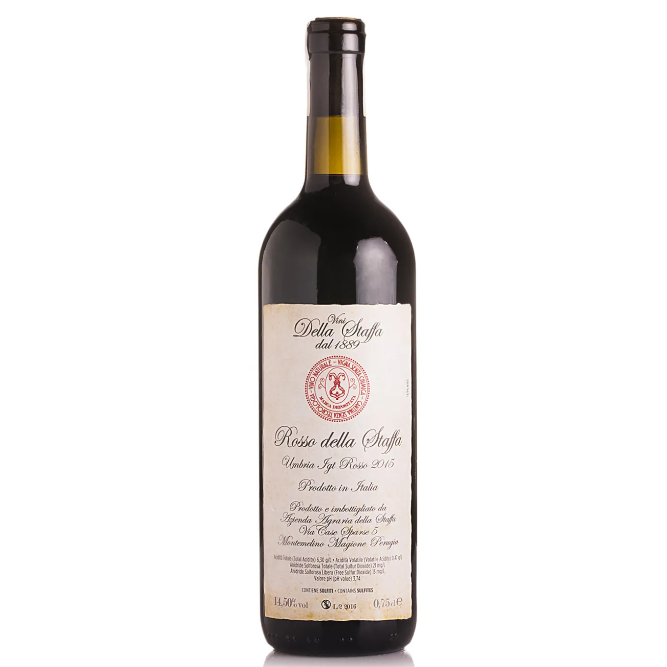 Rosso Della Staffa 0,75l