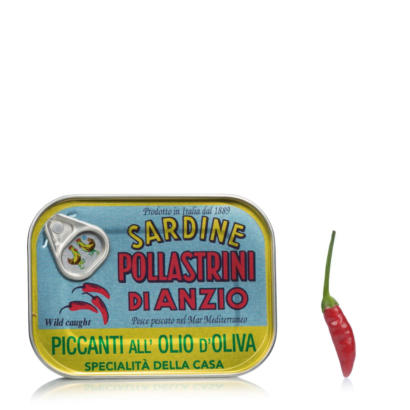 Sardine piccanti olio d'oliva 100g