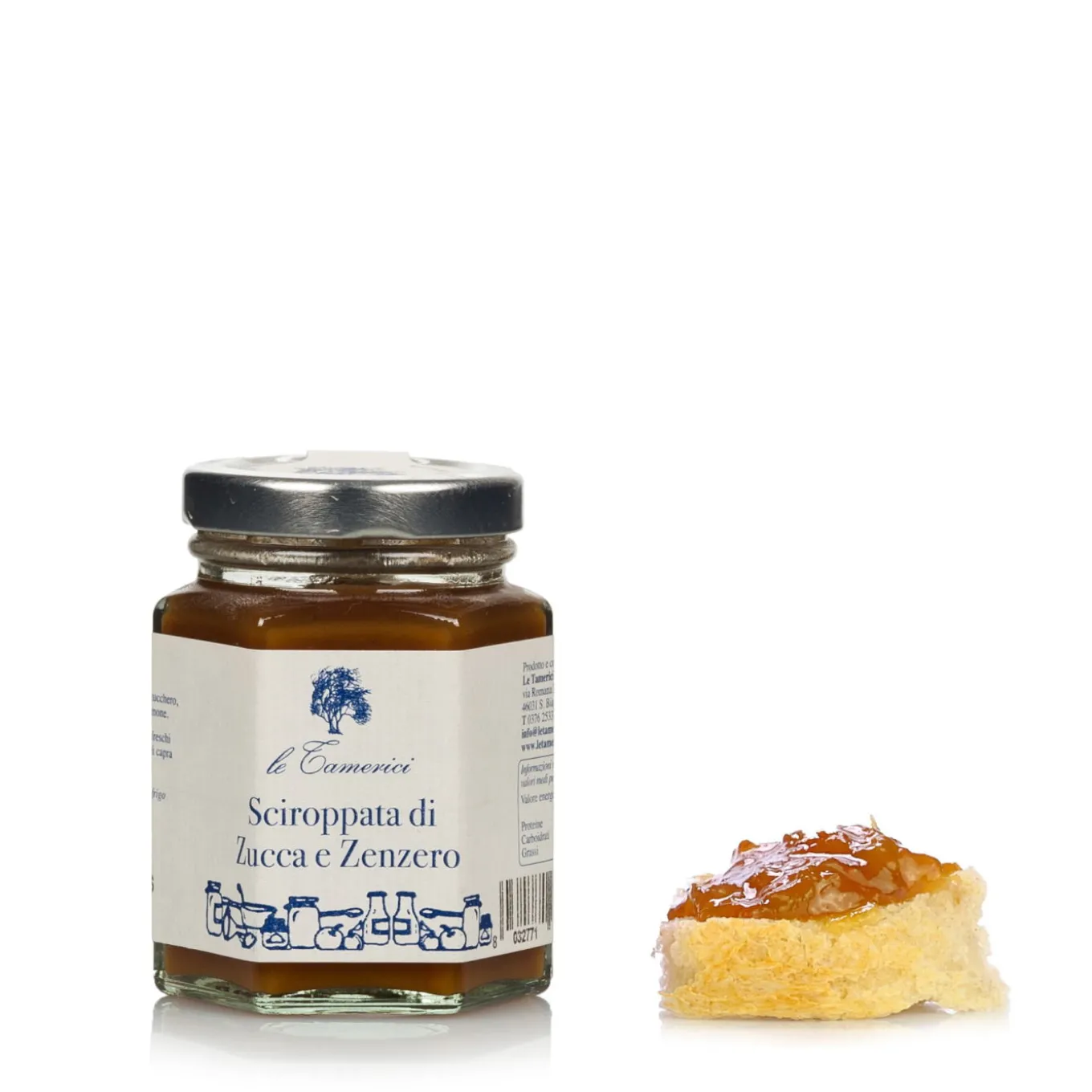 Sciroppata di Zucca e Zenzero 120g