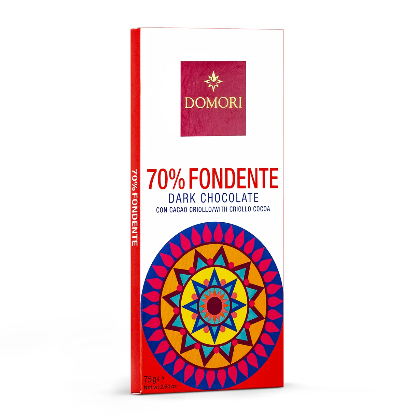 Tavoletta Cioccolato Fondente 70% con Cacao Criollo Mandala 75g