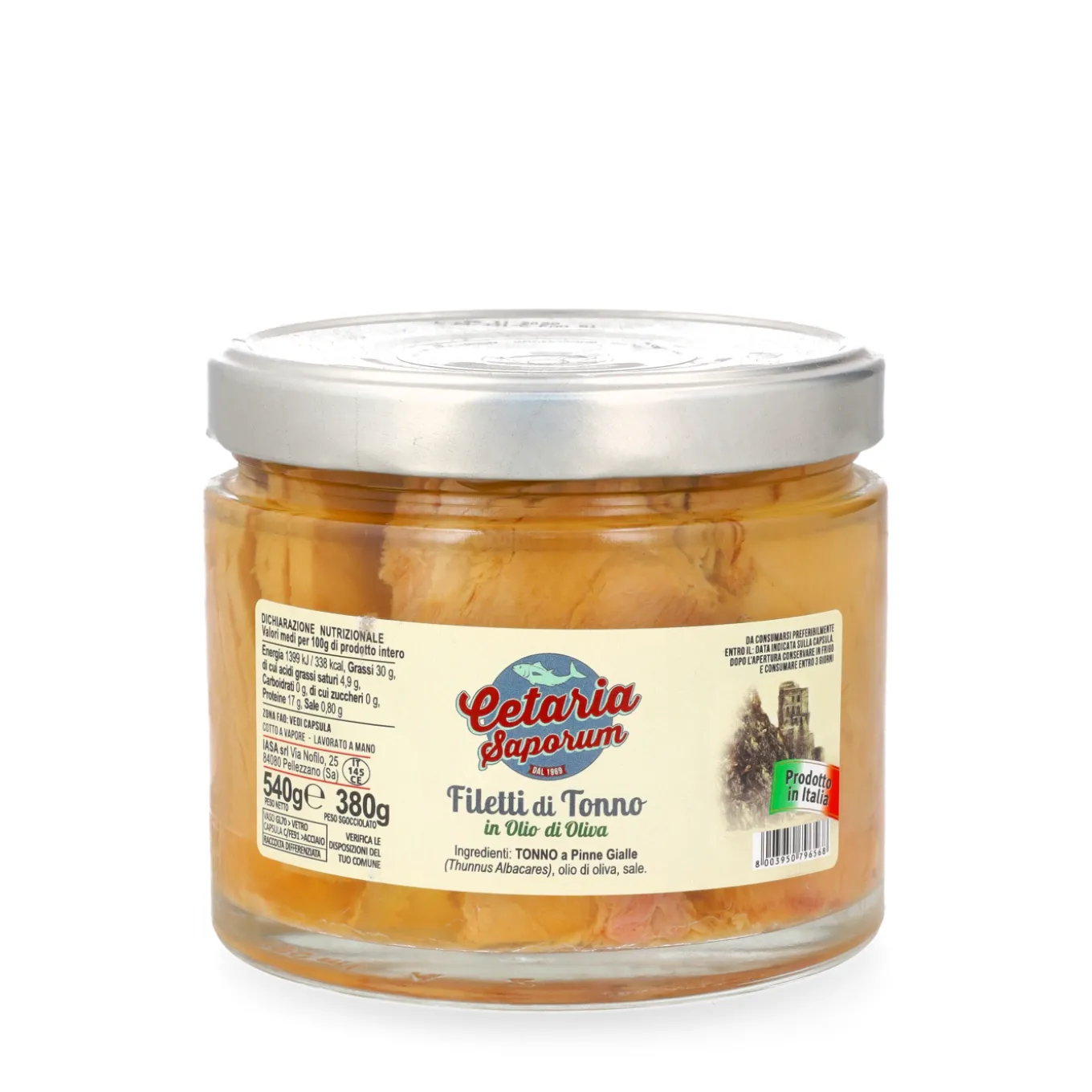 Tonno Rosa in Olio 540g