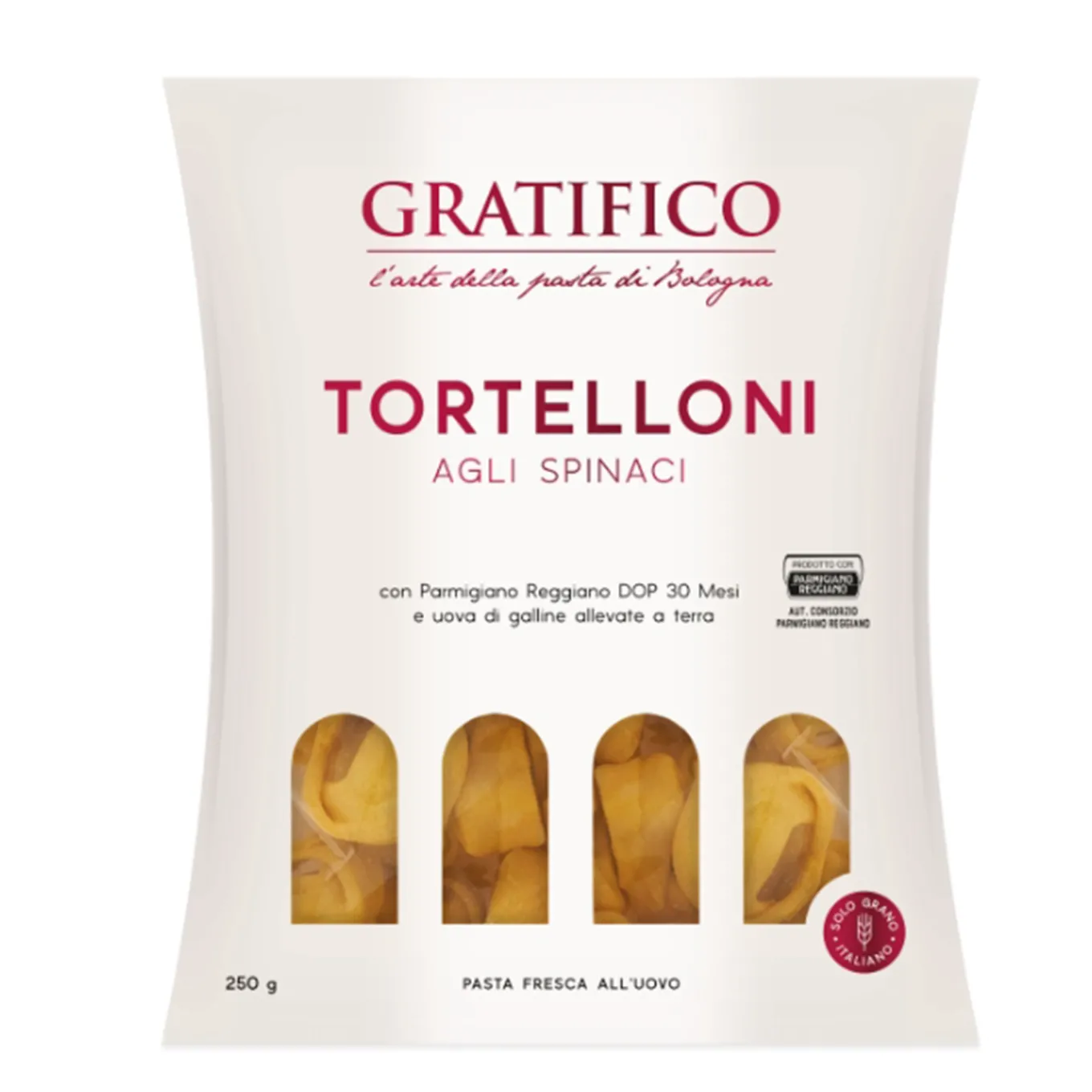 Tortelloni agli Spinaci 250g