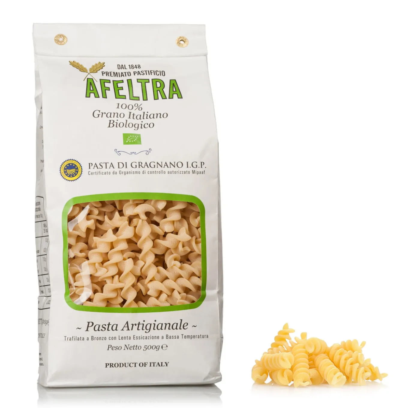 Tortiglioni Bio 500g