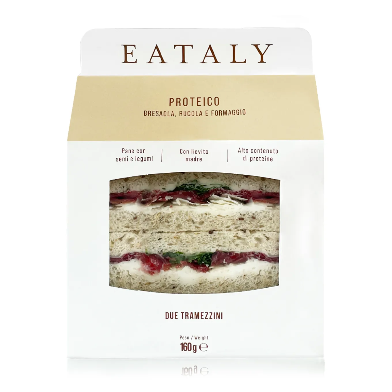 Tramezzino Proteico Bresaola e Rucola 160g
