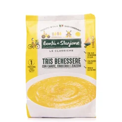 Tris Benessere con Carote Finocchi e Zenzero 350g