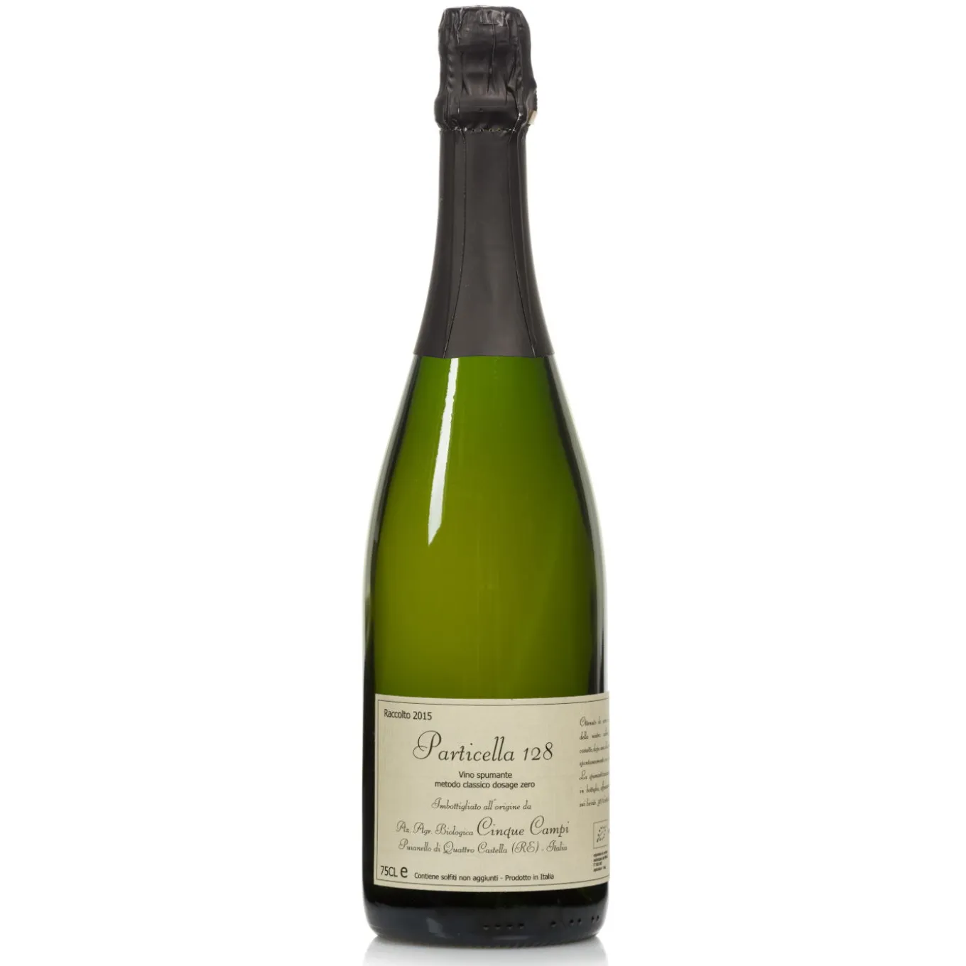 Vino Spumante Metodo Classico Pas Dosè “Particella 128” 0,75l