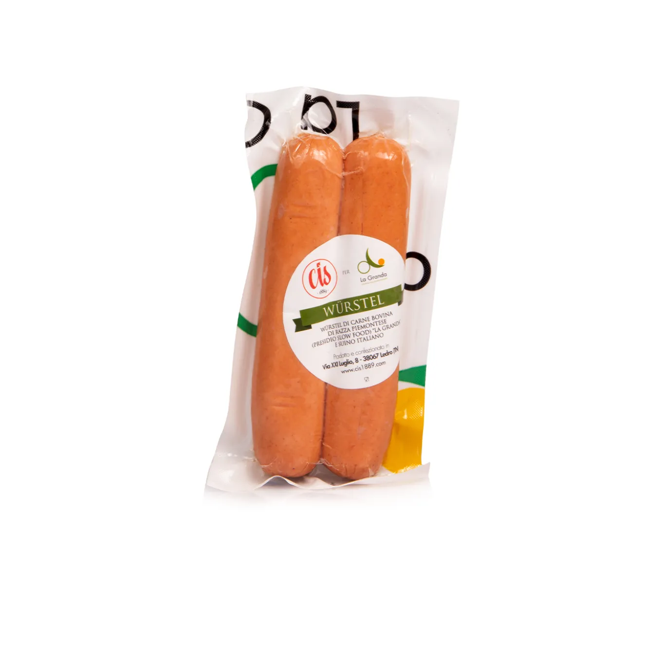 Wurstel di Carne Bovina e Suina 190g