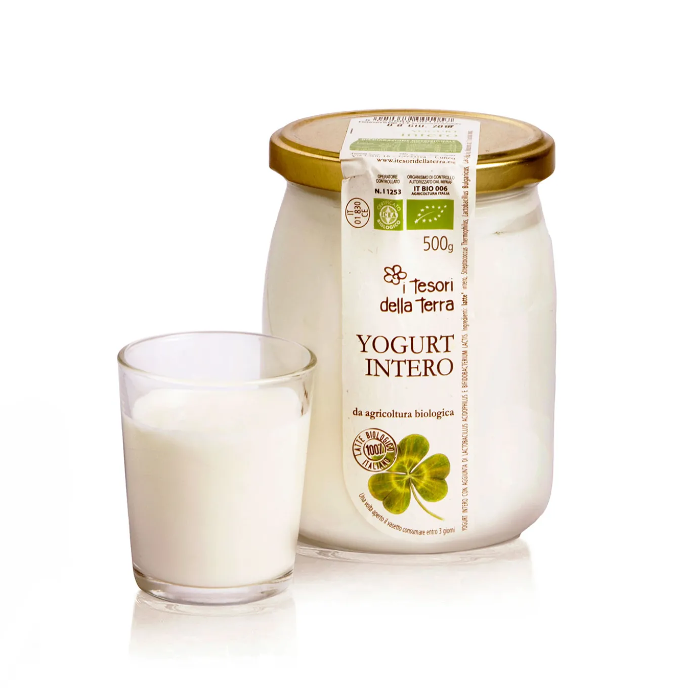 Yogurt Bianco Intero Bio 500g