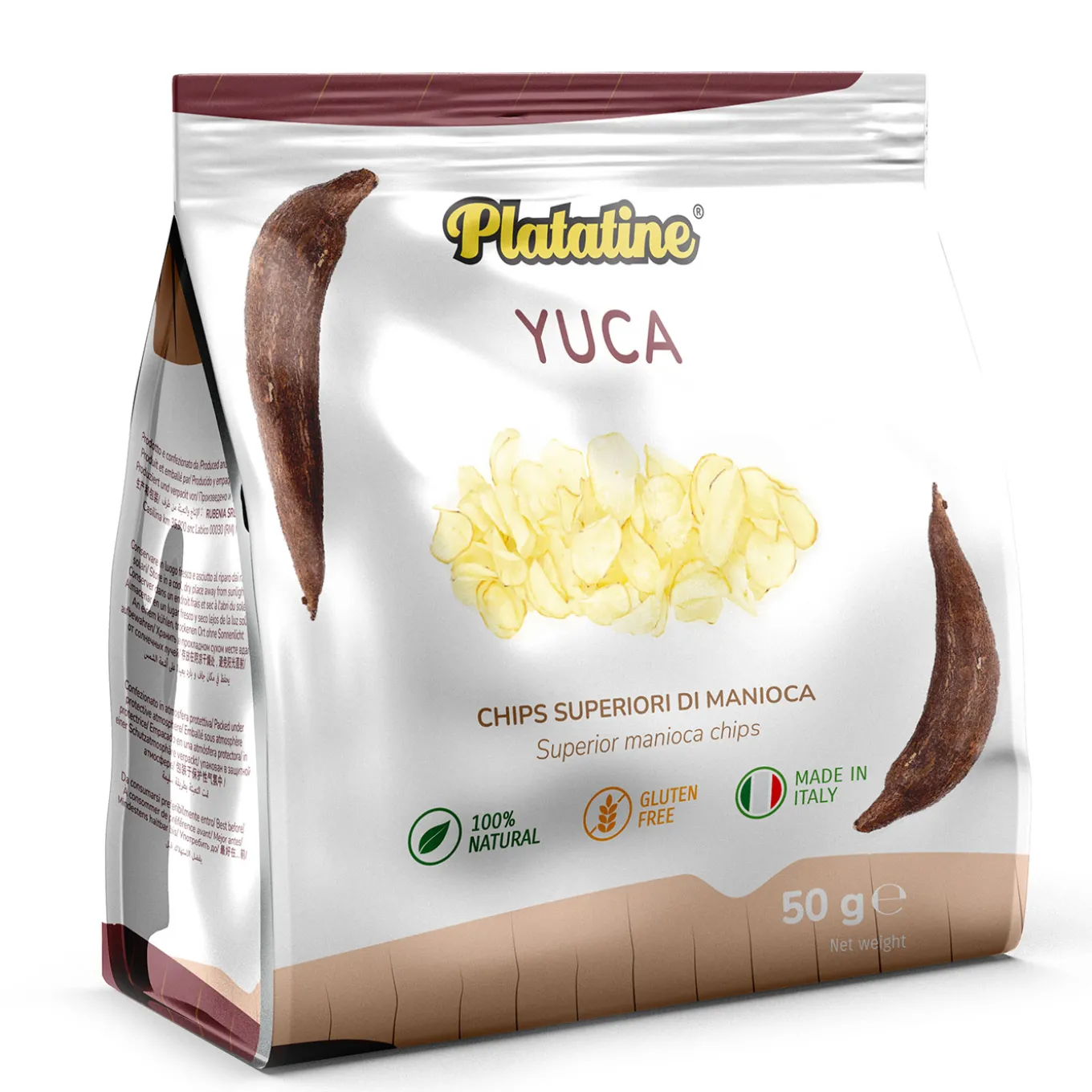 Yuca Chips di Manioca 60g